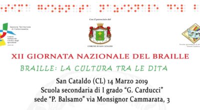 XII Giornata nazionale del Braille